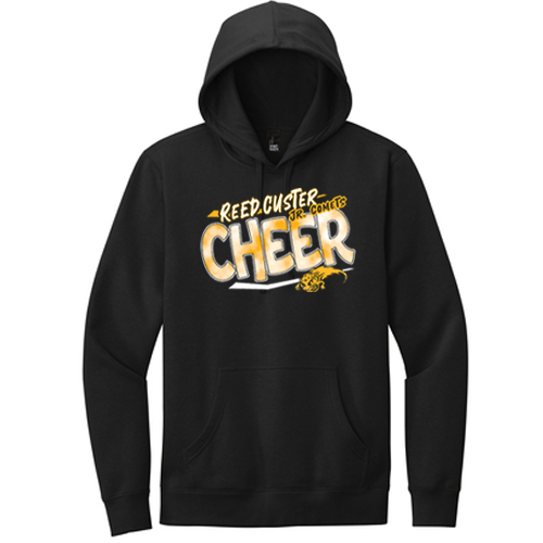 cheer 1 BLACK HOODIE