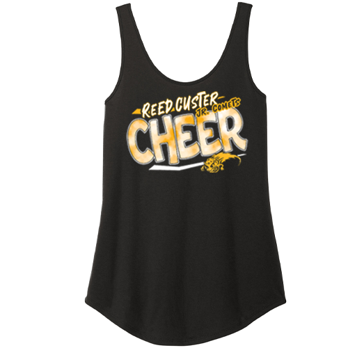 cheer 1 relaxede tank black