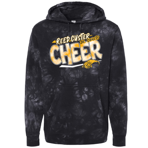 cheer 1 tiedye hoodie