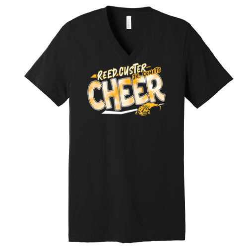 cheer 1 vneck black