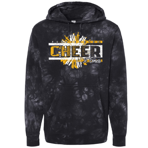 cheer 2 tiedye hoodie