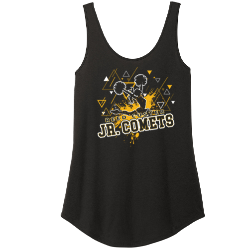 cheer 3 relaxed tank black